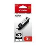 Canon PGI670XLBK Pigment Black High Yield Ink Cartridge