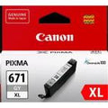 Canon CLI671XGY Grey High Yield Ink Cartridge