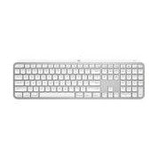 Logitech MX Keys S for Mac Advanced Wireless Keyboard - Pale Grey