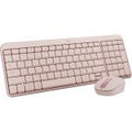 Logitech MK250 Bluetooth Wireless Keyboard and Mouse - Rose