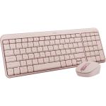 Logitech MK250 Bluetooth Wireless Keyboard and Mouse - Rose
