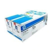 HP 12A Black Toner (Dual Pack)