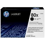 HP 80X Black High Yield Toner