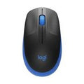 Logitech M190 Full Size Wireless Mouse - Blue