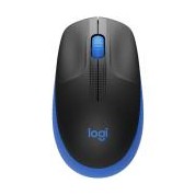 Logitech M190 Full Size Wireless Mouse - Blue