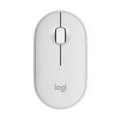 Logitech M350S Pebble 2 USB Wireless/Bluetooth Mouse - White