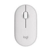 Logitech M350S Pebble 2 USB Wireless/Bluetooth Mouse - White
