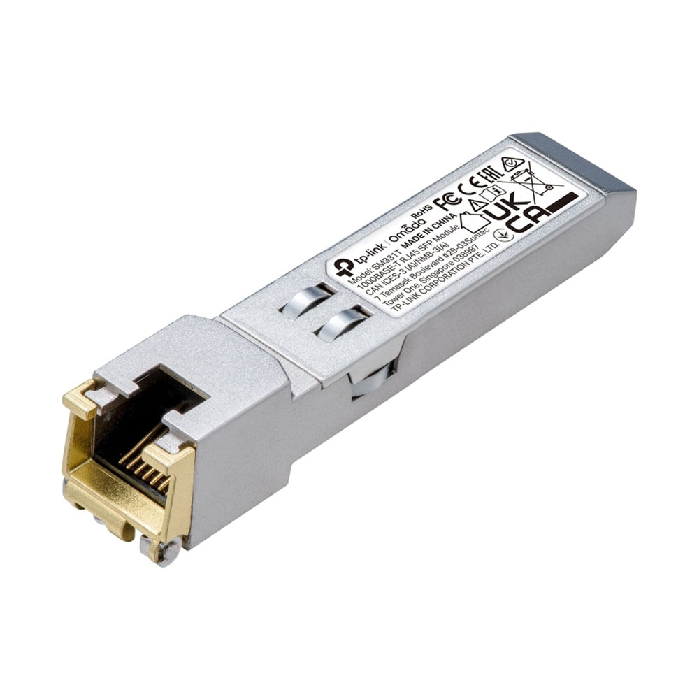 TP-Link SM331T Omada Gigabit RJ-45 to SFP Converter