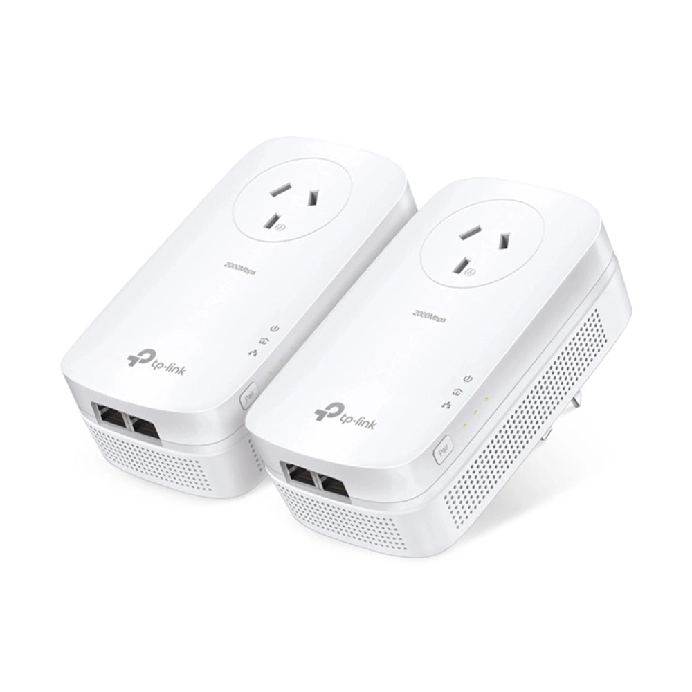 TP-Link PA9020PKIT AV2000 Powerline Kit 2x Dual Gigabit LAN Adapters