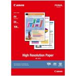 Canon HR-101N A4 High Resolution 106gsm Photo Paper - 50 Sheets