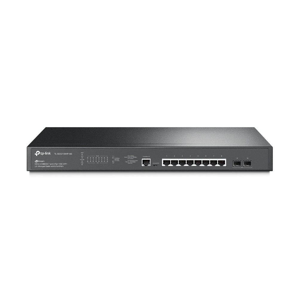 TP-Link SG3210XHP-M2 Omada SDN 8 Port PoE+ 2.5Gbps Managed w/10GbE