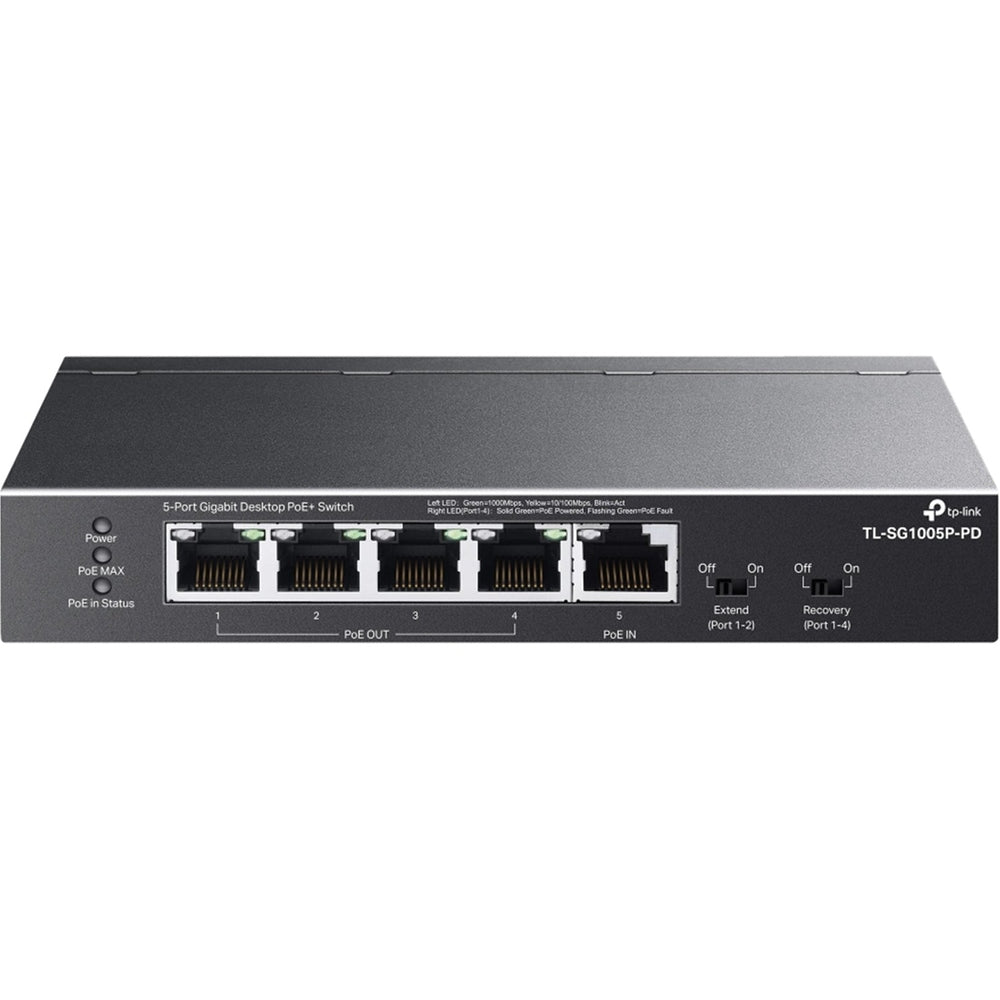 TP-Link SG1005P-PD 5 Port Gigabit Switch PoE Powered