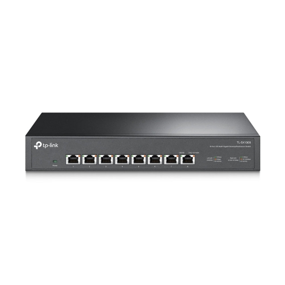 TP-Link SX1008 8 Port 10 Gigabit Switch Steel Case