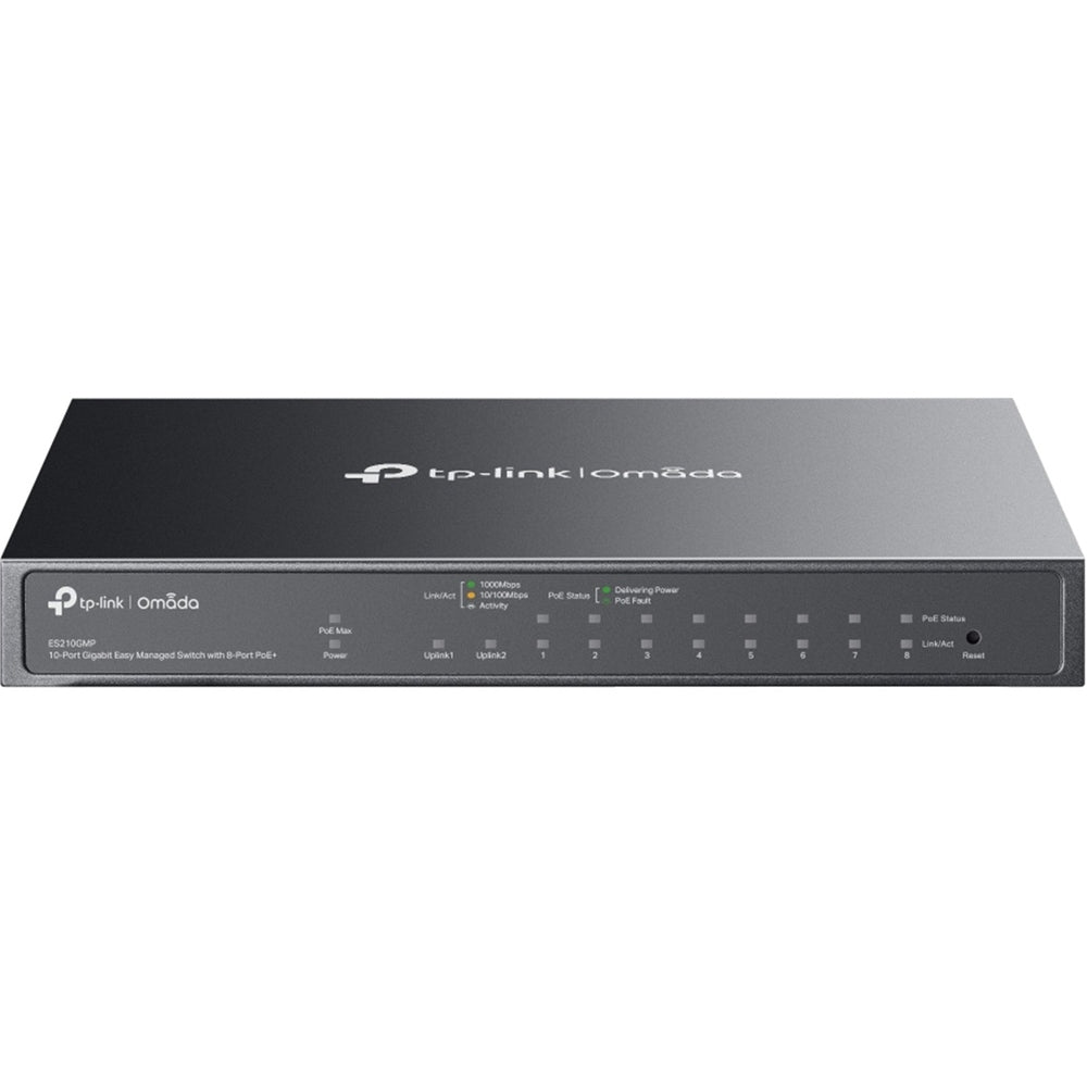 TP-Link ES210GMP 10 Port Gigabit Omada SDN PoE Switch
