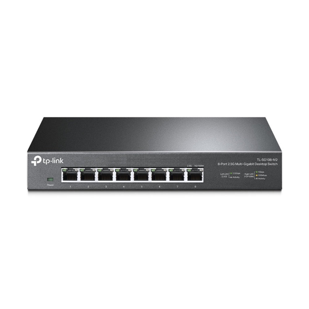 TP-Link SG108-M2 8 Port 2.5 Gigabit Switch Steel Case