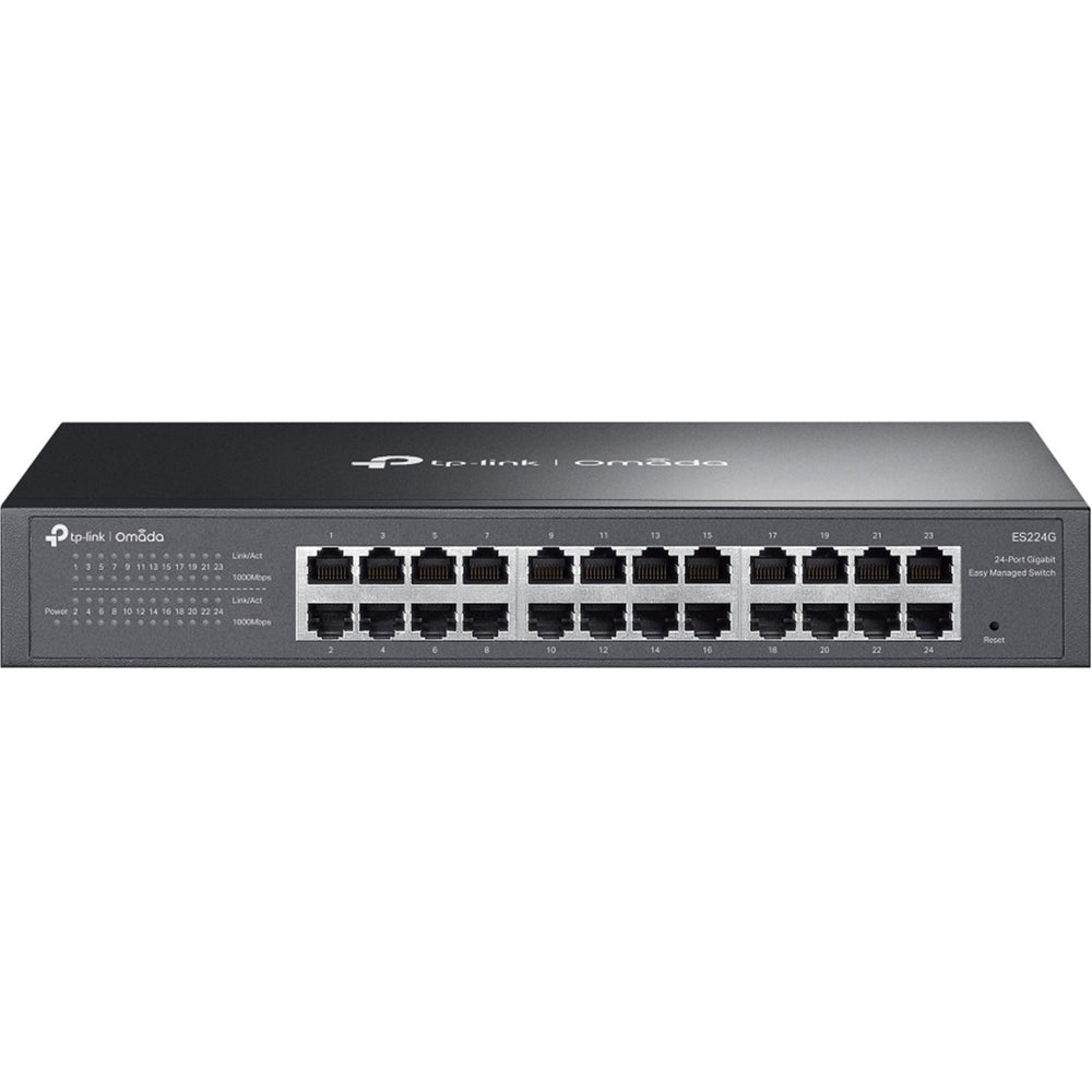 TP-Link ES224G 24 Port Gigabit Switch Easy Smart Rack Mount Omada