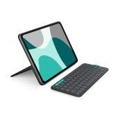 Logi Flip Folio for iPad Pro 11" M4/5, iPad Air M2/ 3)-5thGen Graphite